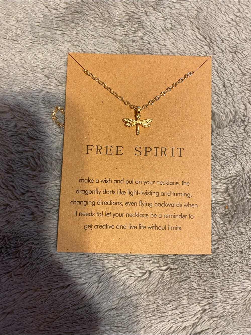 Fashion Jewelry Gold Dragonfly Necklace